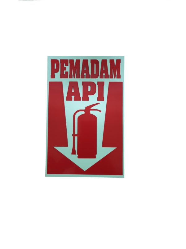 Fire Extinguisher Illuminating Sign (PVC)